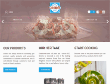 Tablet Screenshot of greensdesserts.com